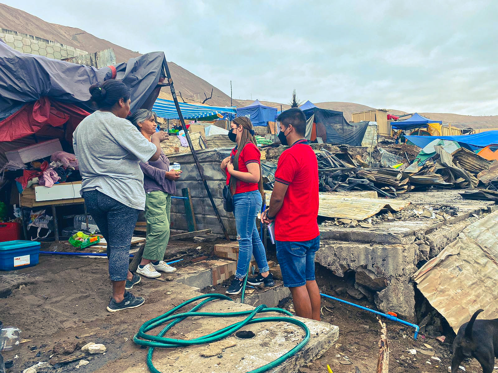 Jóvenes llevan mensaje de Salvación a campamento Laguna Verde