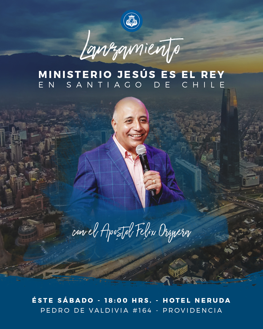 ¡El Ministerio Jesús Es El Rey, ahora en Santiago!